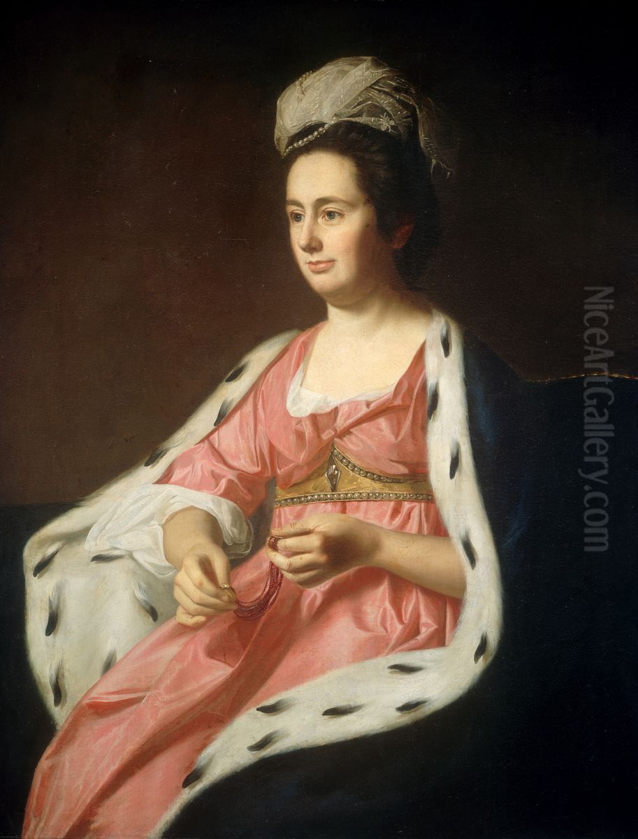 Abigail Smith Babcock Oil Painting by John Singleton Copley