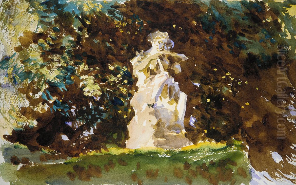 Boboli Garden, Florence Oil Painting by John Singer Sargent