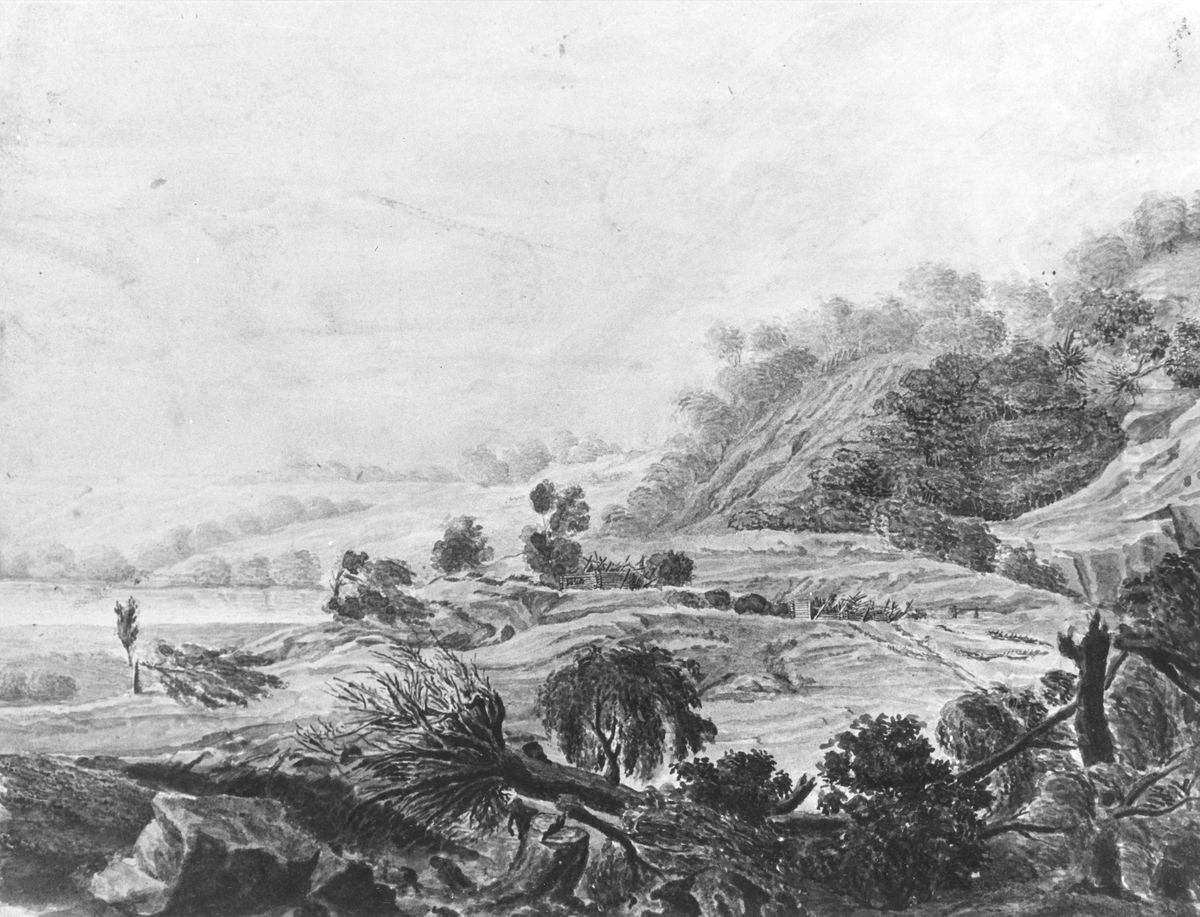 After the Tornado Oil Painting by Pavel Svinyin