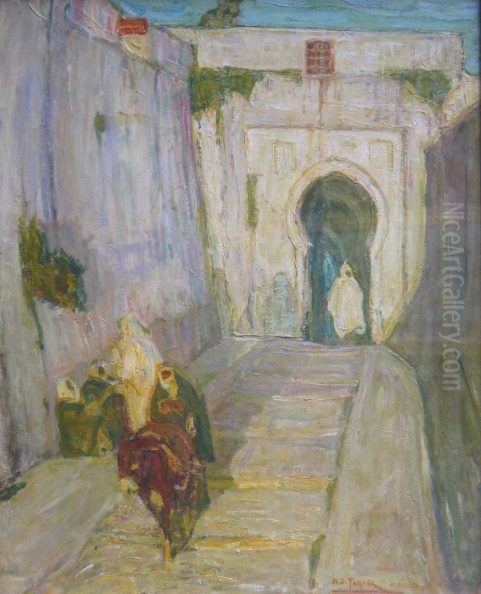 Entrance to the Casbah Oil Painting by Henry Ossawa Tanner