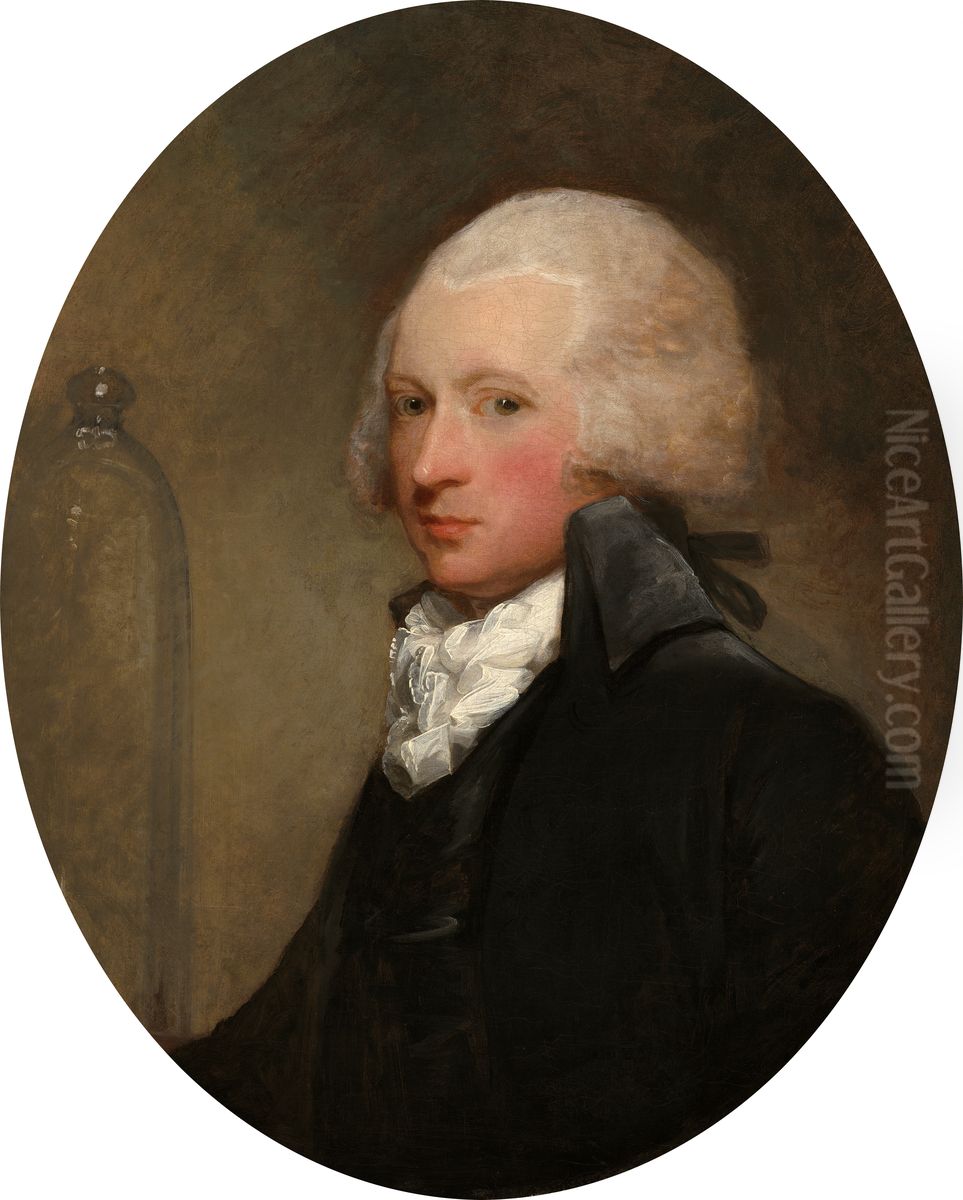 Dr. William Hartigan Oil Painting by Gilbert Stuart