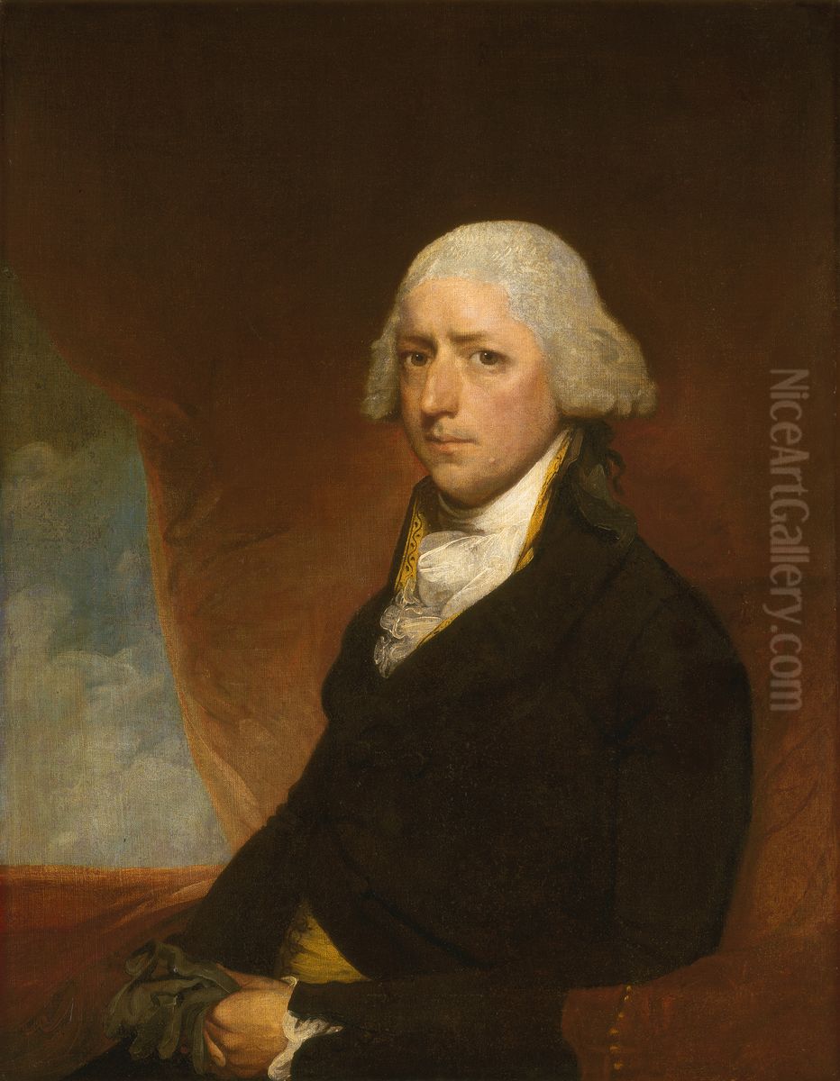 John Ashe Oil Painting by Gilbert Stuart