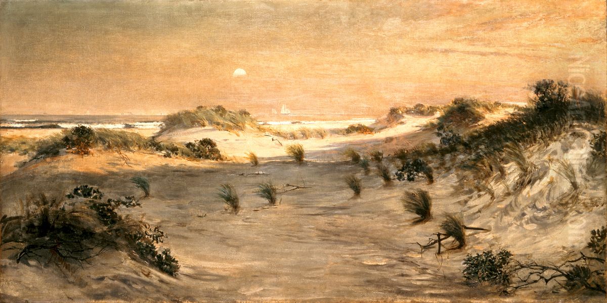 Sand Dunes at Sunset, Atlantic City Oil Painting by Henry Ossawa Tanner