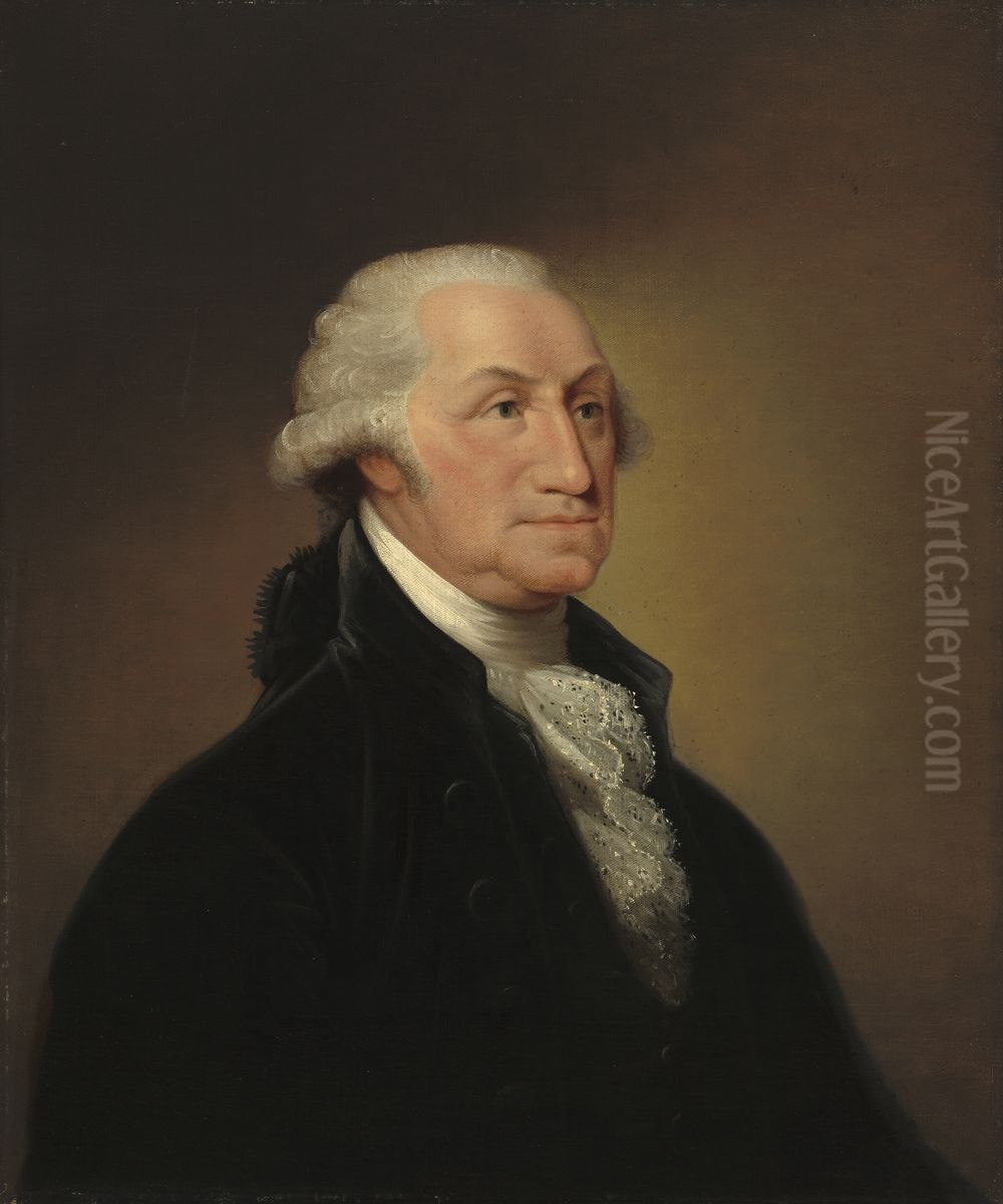 George Washington Oil Painting by Edward Savage