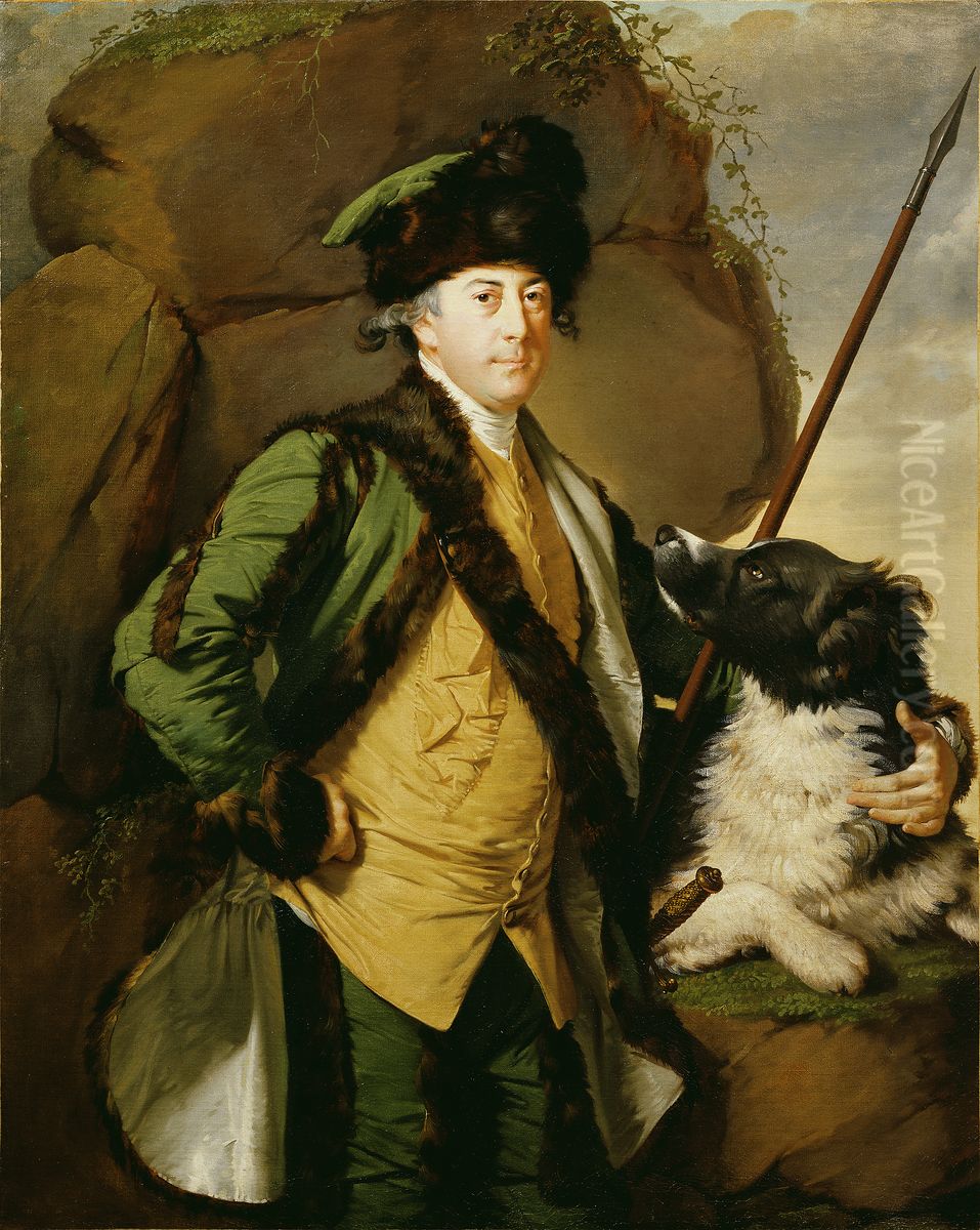 John Whetham of Kirklington Oil Painting by Joseph Wright of Derby