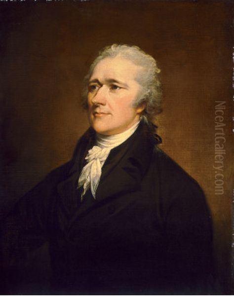 Alexander Hamilton Oil Painting by John Trumbull