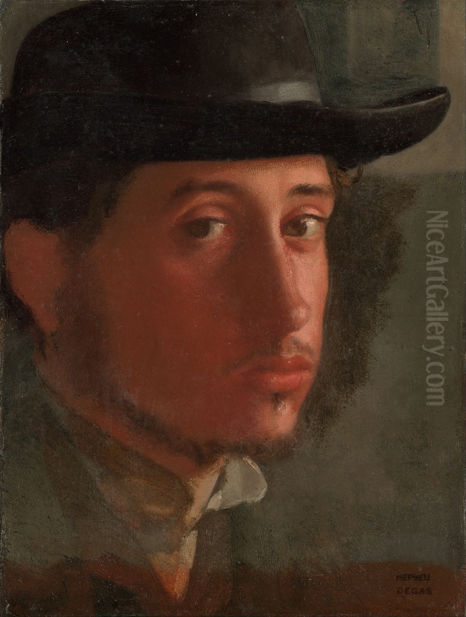 Self-portrait Oil Painting by Edgar Degas