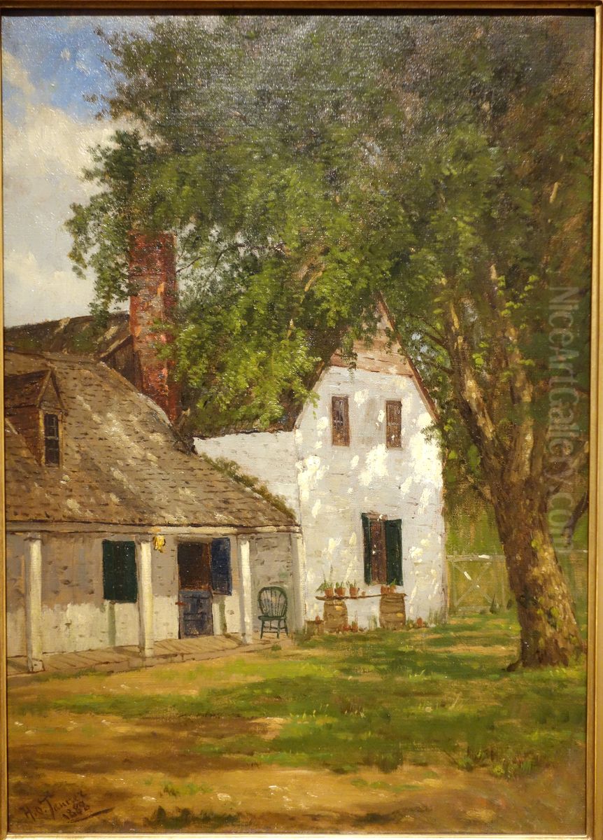 Wynkoop House, Old Haarlem Oil Painting by Henry Ossawa Tanner