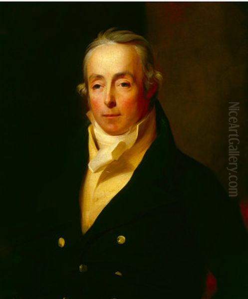 Abraham Kintzing Oil Painting by Thomas Sully