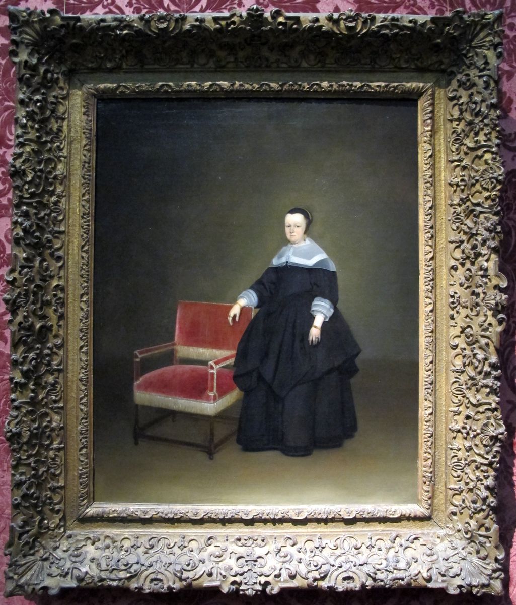 Margaretha van Haexbergen Oil Painting by Gerard Ter Borch