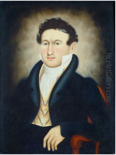 Biel Le Doyt Oil Painting by Erastus Salisbury Field