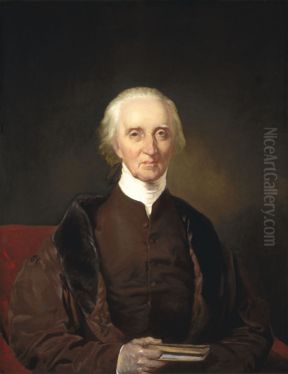 Charles Carroll of Carrollton Oil Painting by Chester Harding