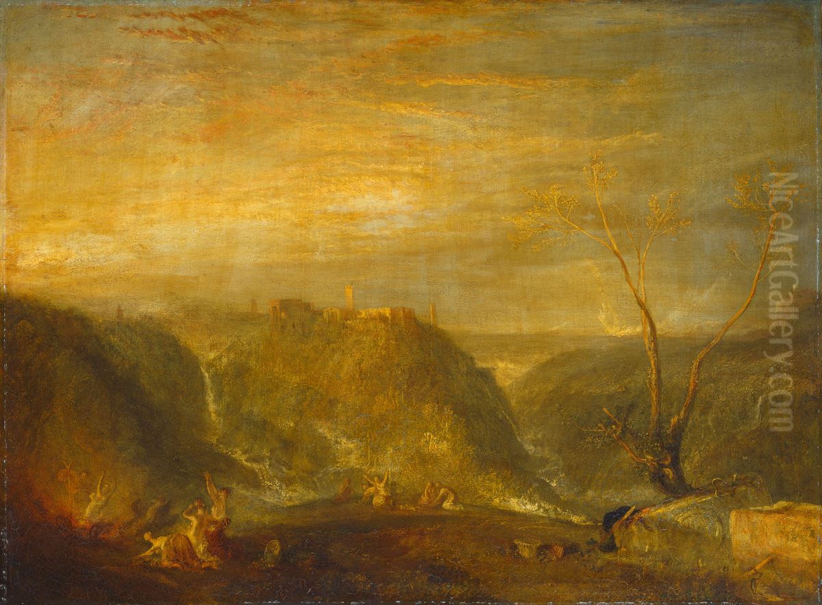 The Rape of Proserpine Oil Painting by J. M. W. Turner