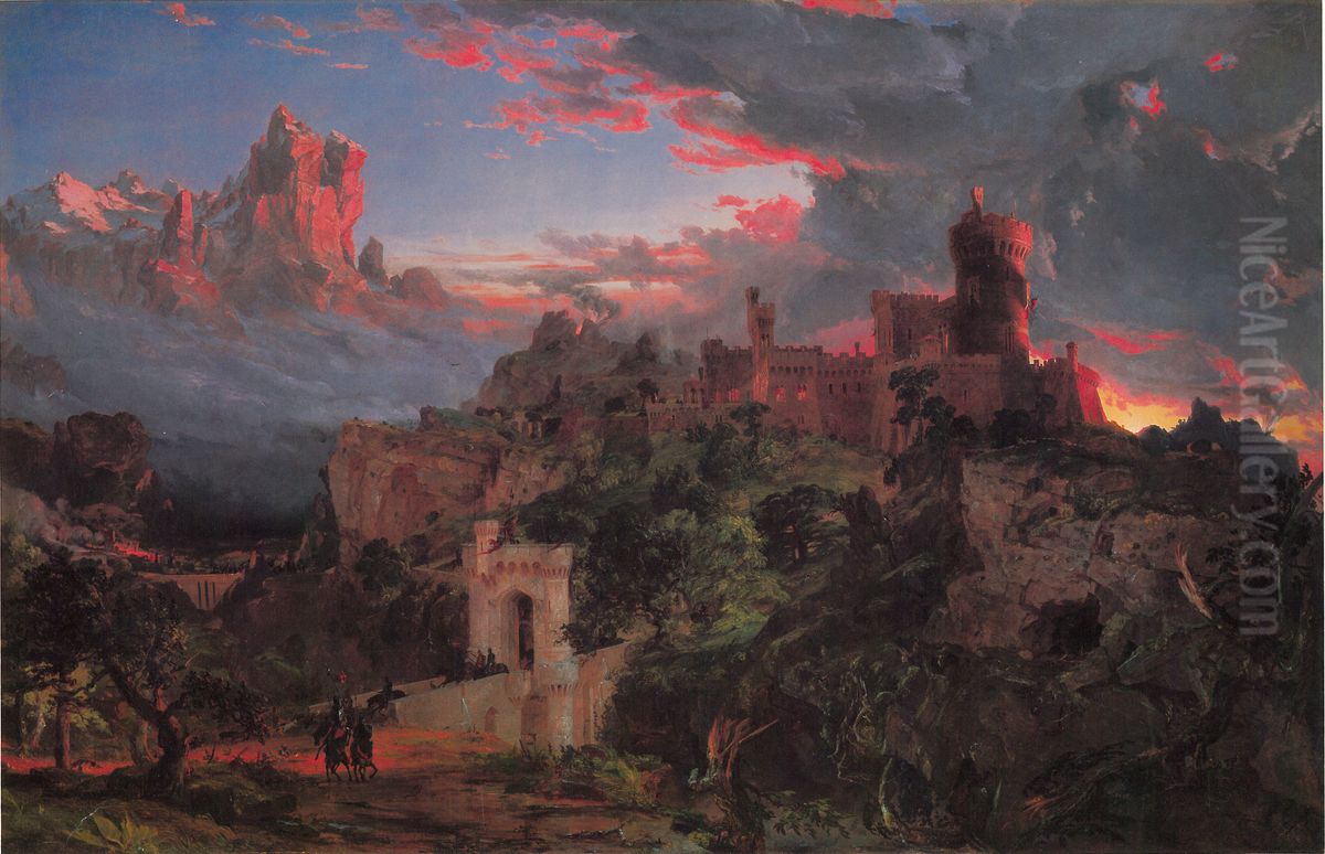 The Spirit of War Oil Painting by Jasper Francis Cropsey