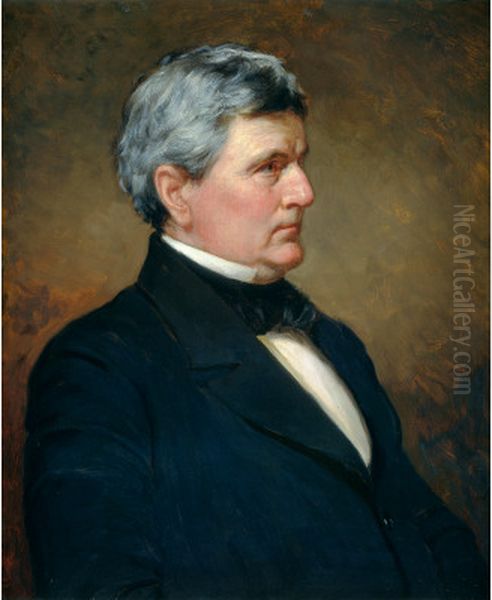 Dr. John Edwards Holbrook Oil Painting by Daniel Huntington