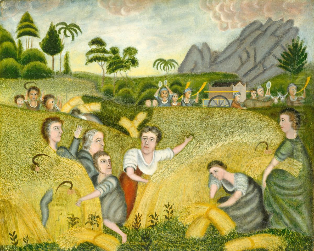 Ark of the Covenant Oil Painting by Erastus Salisbury Field