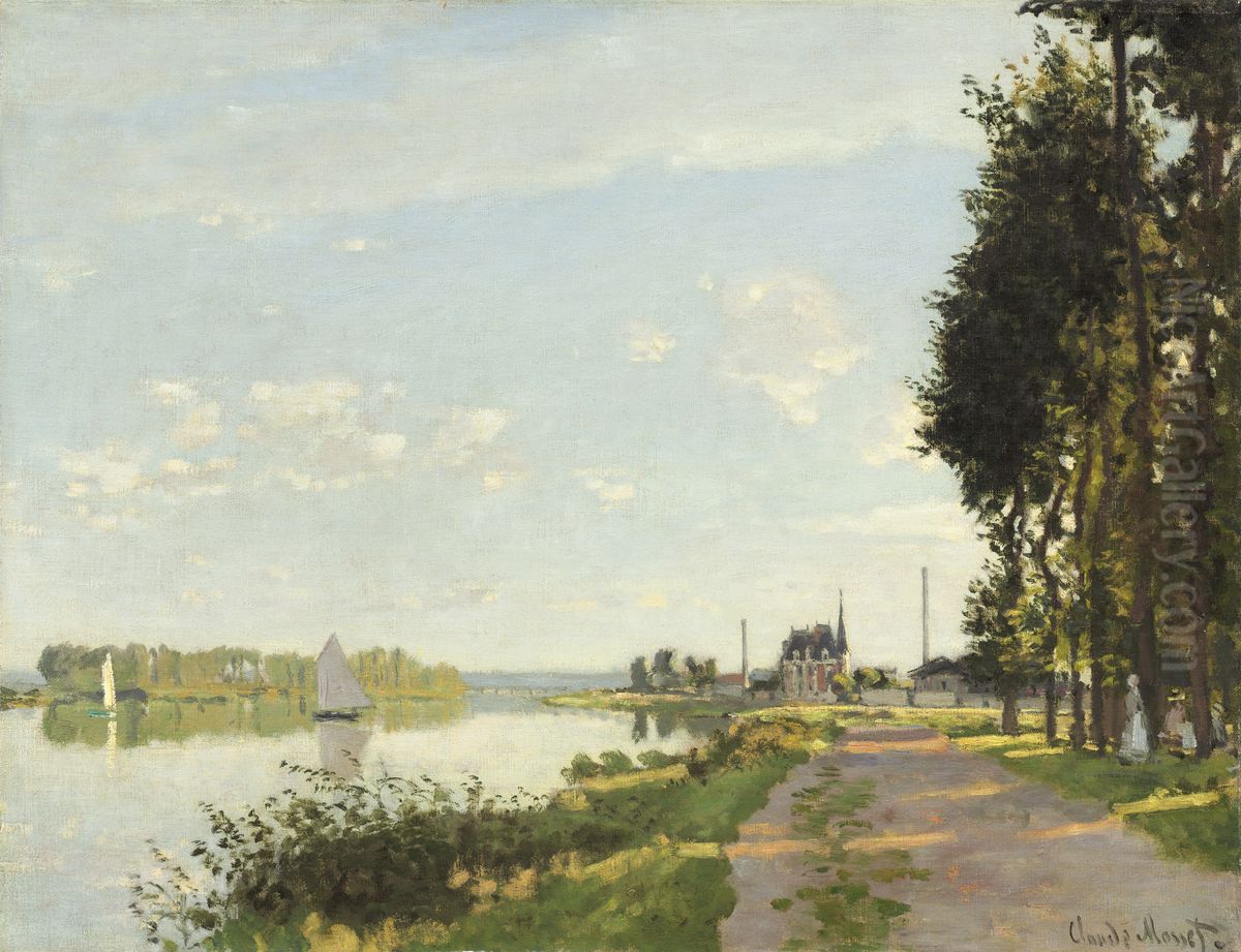 Argenteuil Oil Painting by Claude Oscar Monet