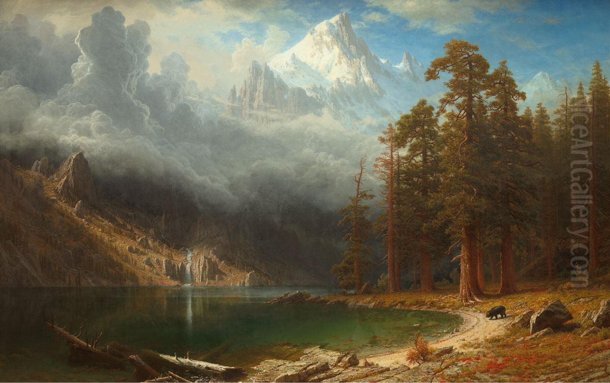 Mount Corcoran Oil Painting by Albert Bierstadt