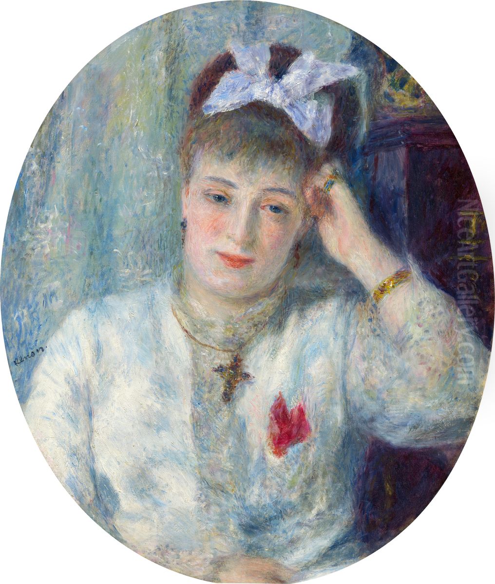 Marie Murer Oil Painting by Pierre Auguste Renoir
