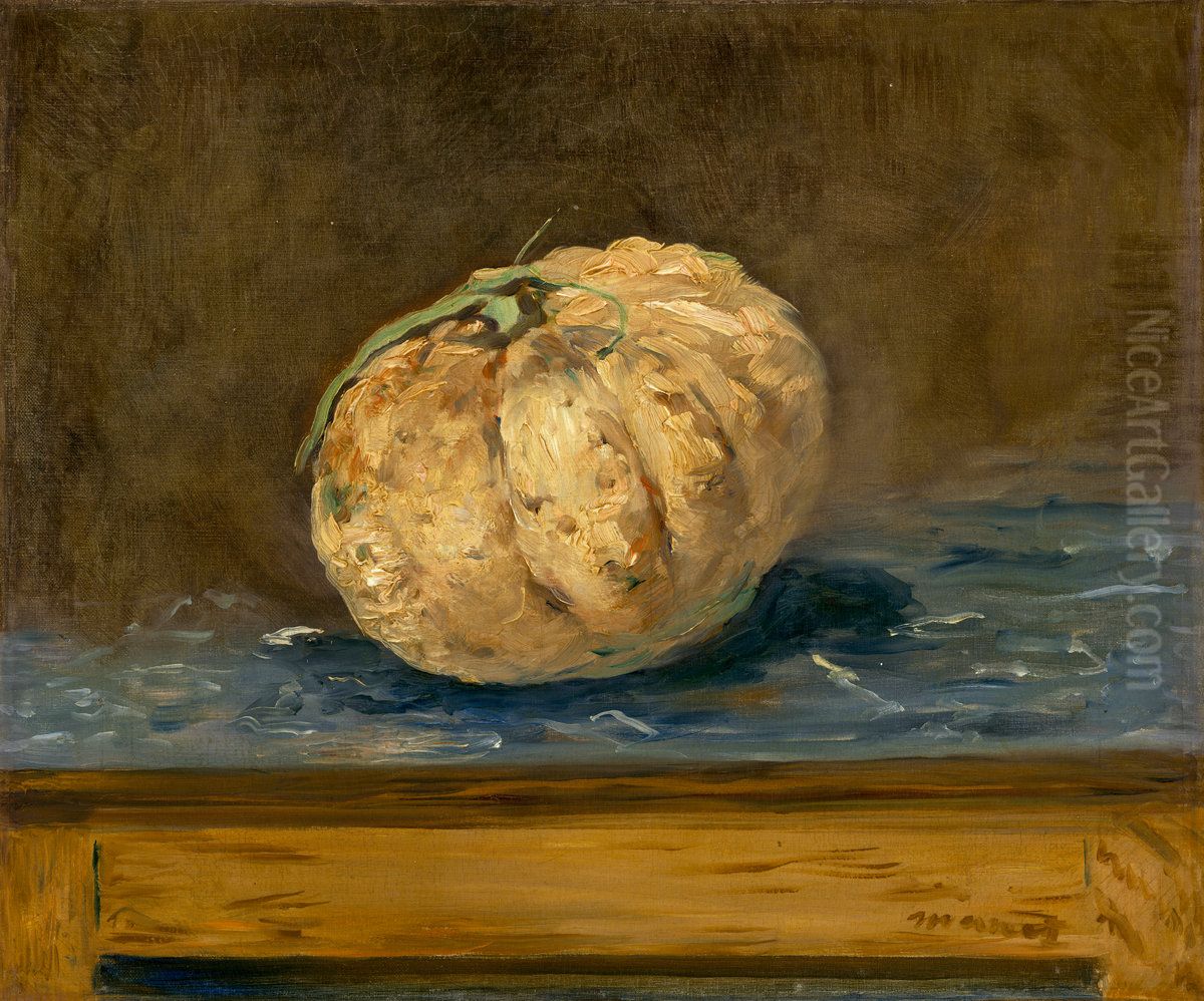Melon Oil Painting by Edouard Manet
