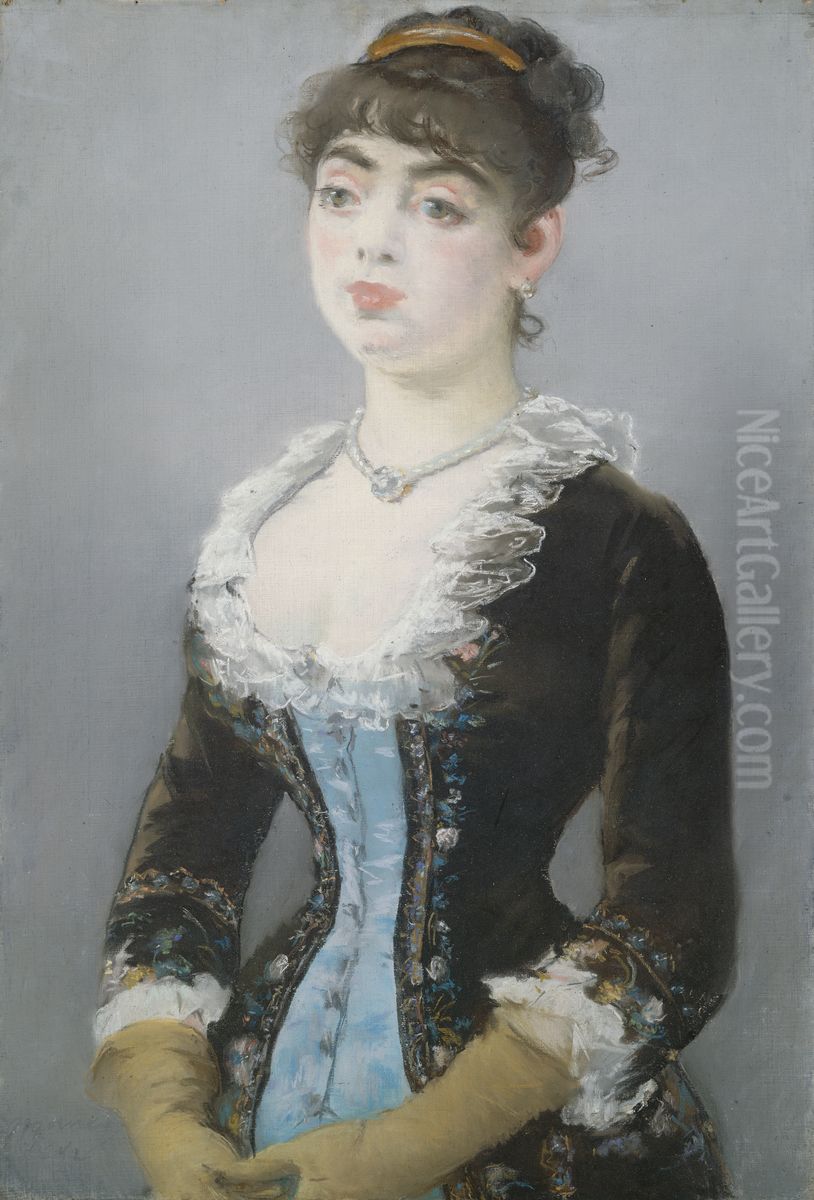 Portrat der Madame Michel-Levy Oil Painting by Edouard Manet