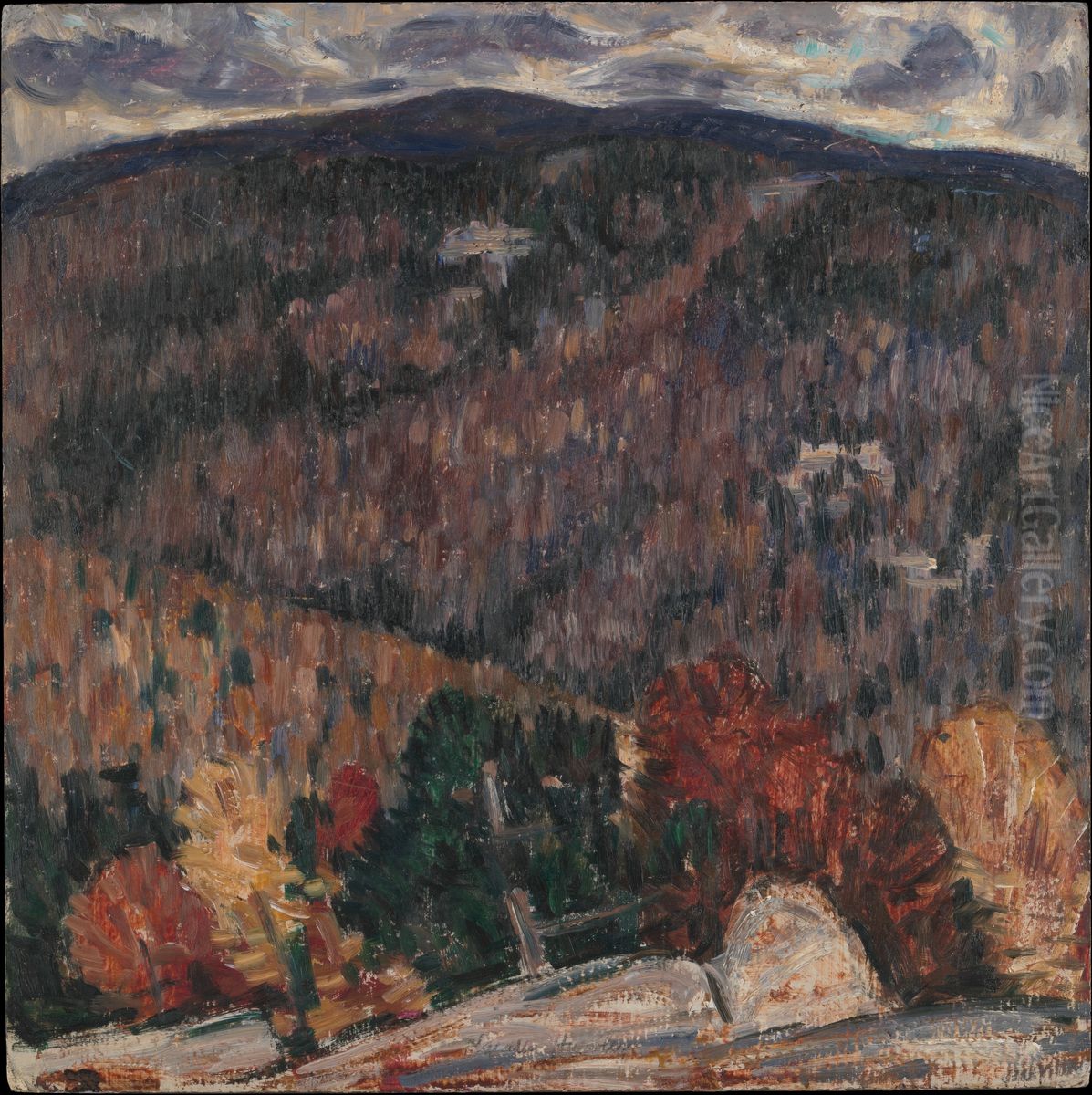 Landscape No. 25 Oil Painting by Marsden Hartley