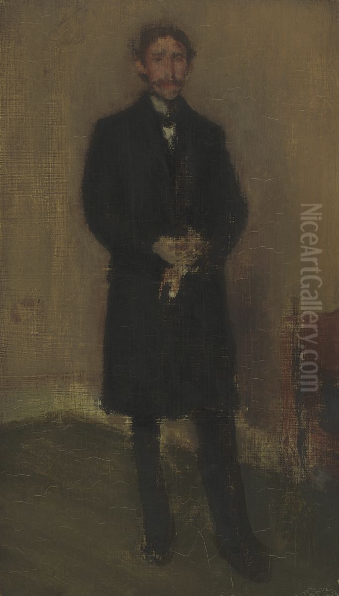 Alexander Arnold Hannay Oil Painting by James McNeill Whistler