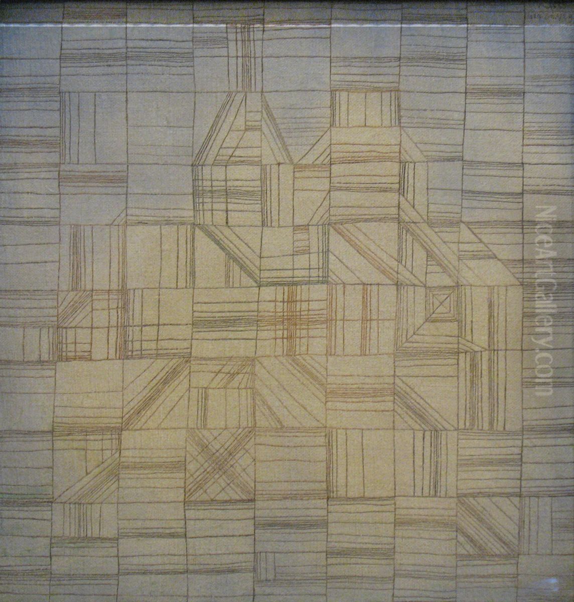 Variationen (progressives Motiv) Oil Painting by Paul Klee