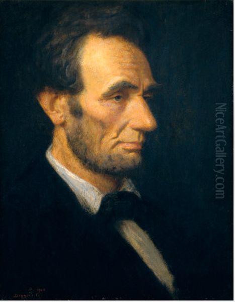 Abraham Lincoln Oil Painting by Douglas Volk