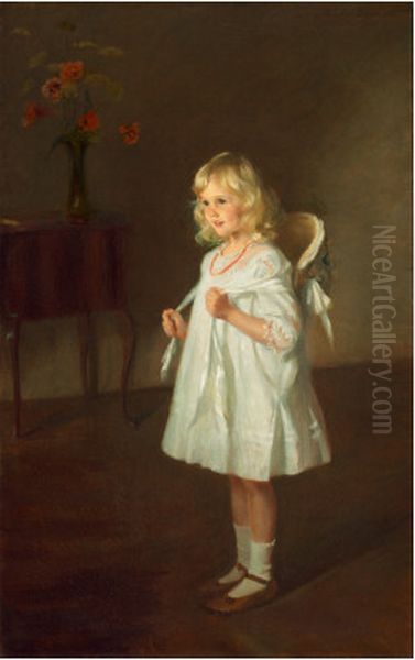 Olivia Oil Painting by Lydia Field Emmet