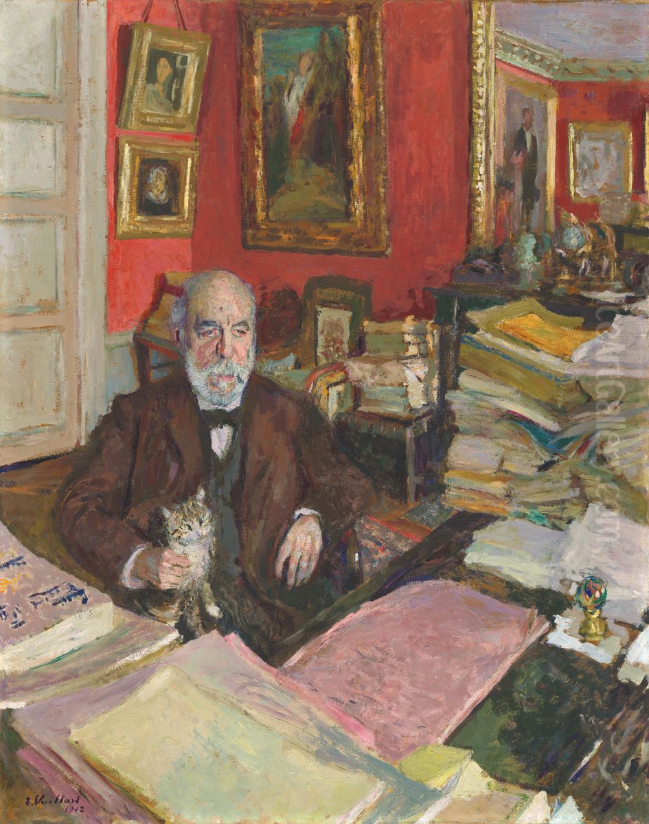 Theodore Duret Oil Painting by Jean-Edouard Vuillard