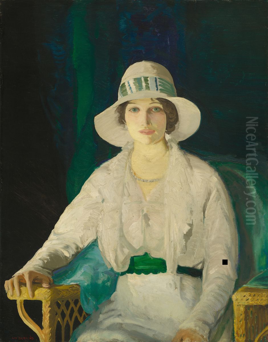 Florence Davey Oil Painting by George Wesley Bellows