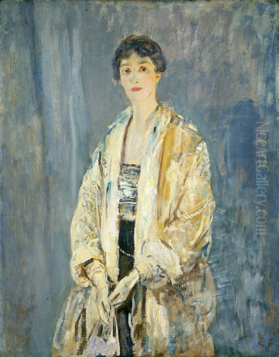 Mrs. Francis Howard Oil Painting by Ambrose McEvoy