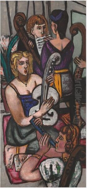 The Argonauts [right panel] Oil Painting by Max Beckmann