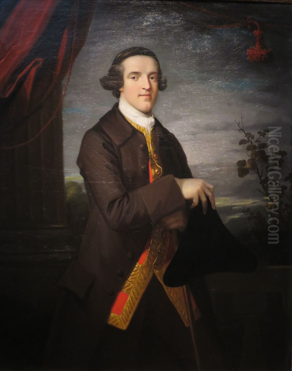 George Harry Grey, Lord Grey (later the Fifth Earl of Stamford) Oil Painting by Benjamin West