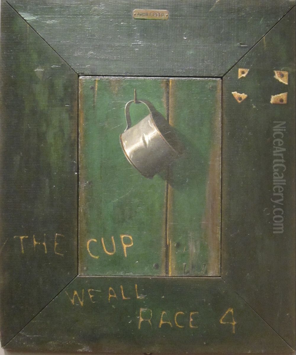 The Cup We All Race 4 Oil Painting by John F. Peto