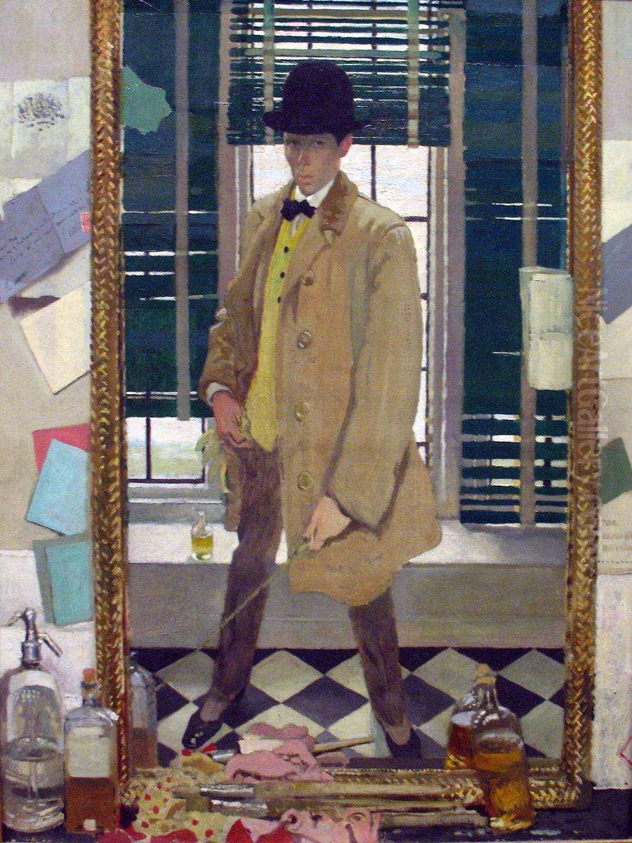 Self-portrait Oil Painting by William Orpen