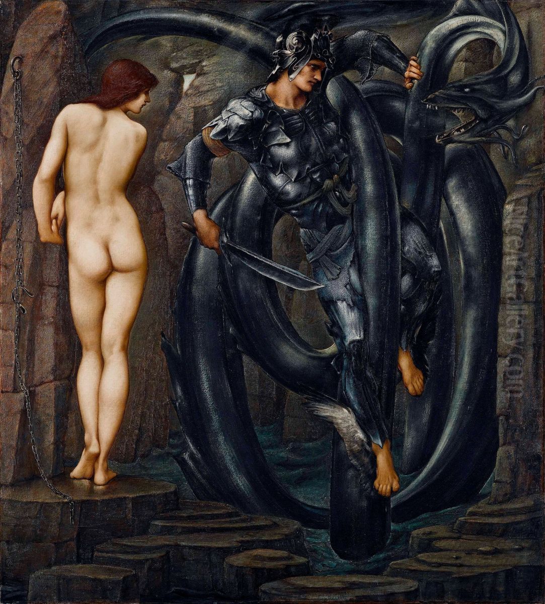 The Doom Fulfilled Oil Painting by Edward Burne-Jones
