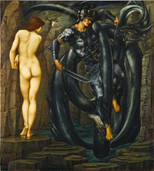 The Doom Fulfilled / Die Erfullung des Schicksals Oil Painting by Edward Burne-Jones