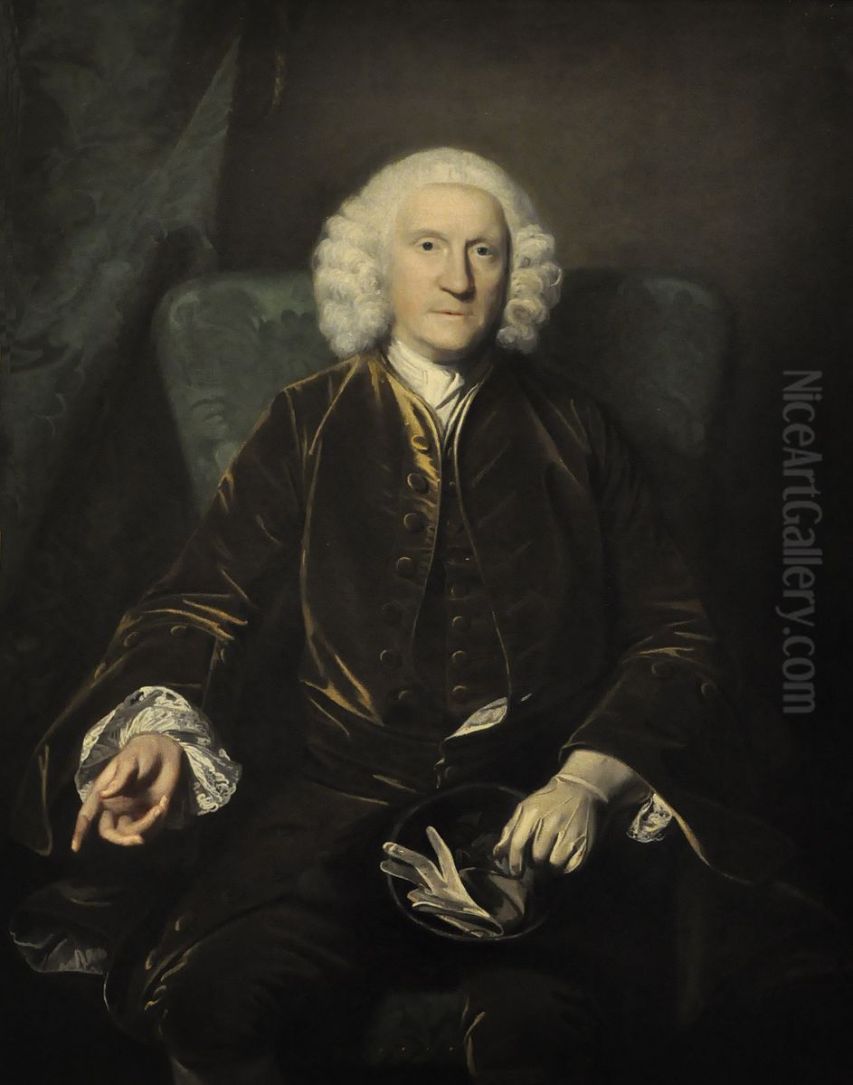 Portrait of William Turner Oil Painting by Of Sir Joshua Reynolds