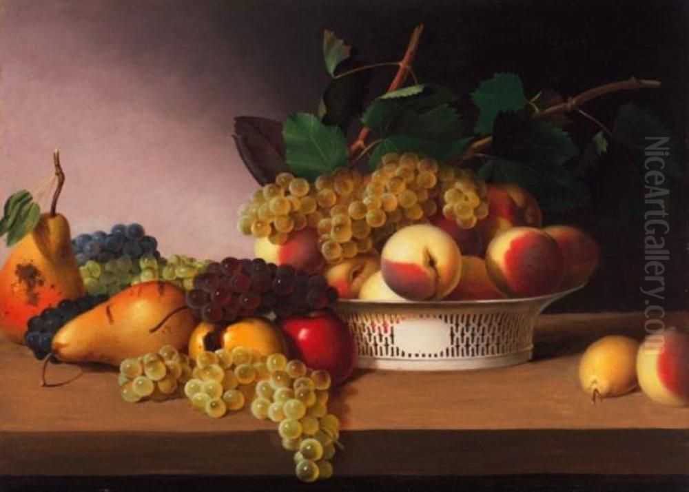 Still Life with Fruit Oil Painting by James Peale