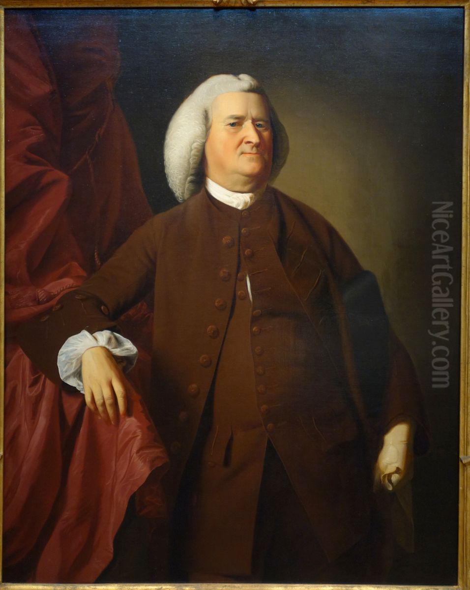 Joshua Henshaw (1703-1777) Oil Painting by John Singleton Copley