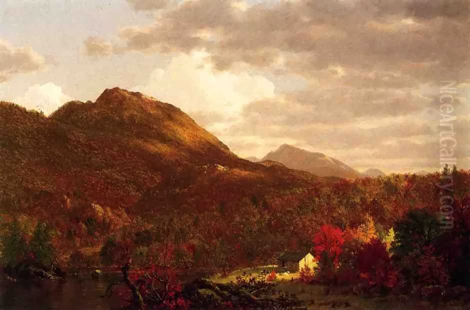 Autumn Oil Painting by Frederic Edwin Church