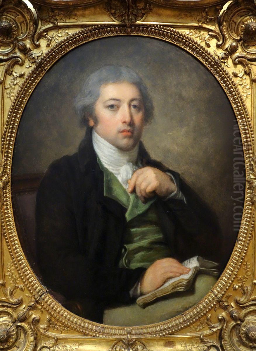 Citizen Bernard Dubard Oil Painting by Jean-Baptiste Greuze