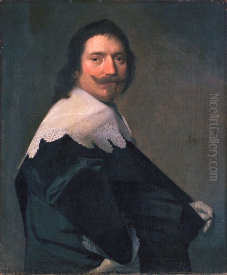 Portrait of a Man Oil Painting by Johannes Cornelisz Verspronck