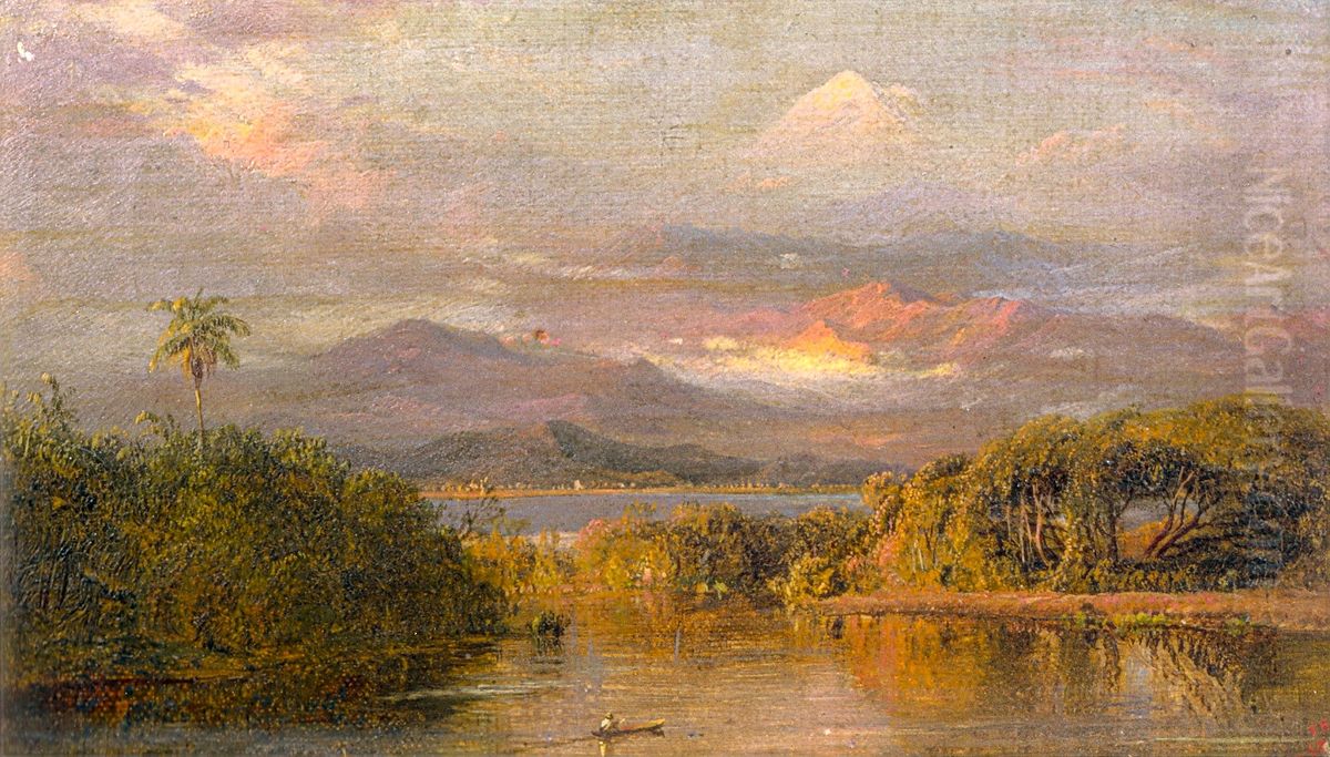 Mount Chimborazo Oil Painting by Frederic Edwin Church
