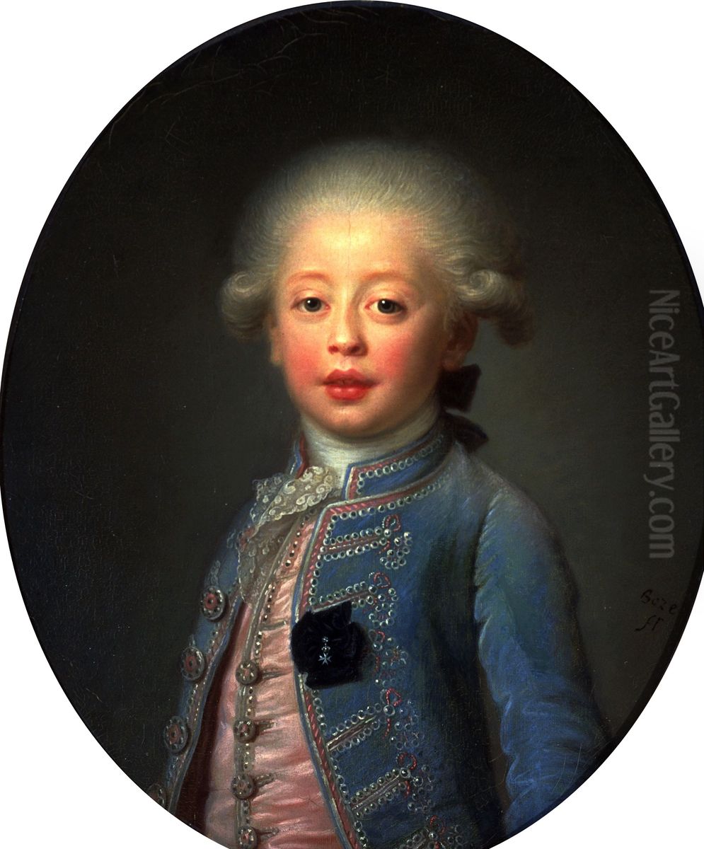 Louis-Antoine de Bourbon, Duc d'Angouleme Oil Painting by Joseph Boze