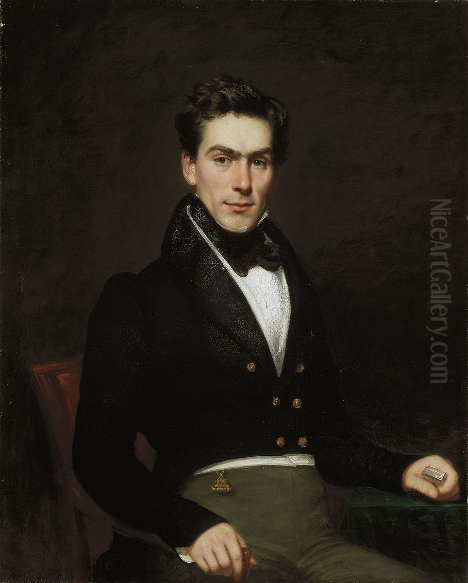 Mr. James Mackie Oil Painting by Samuel Lovett Waldo