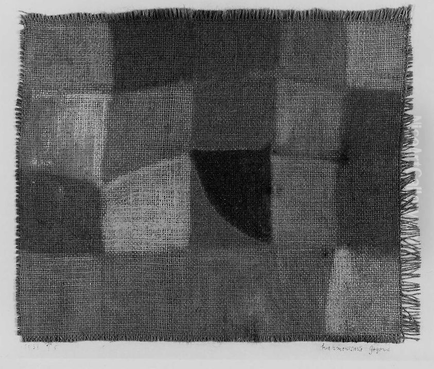 Harmonized Region Oil Painting by Paul Klee