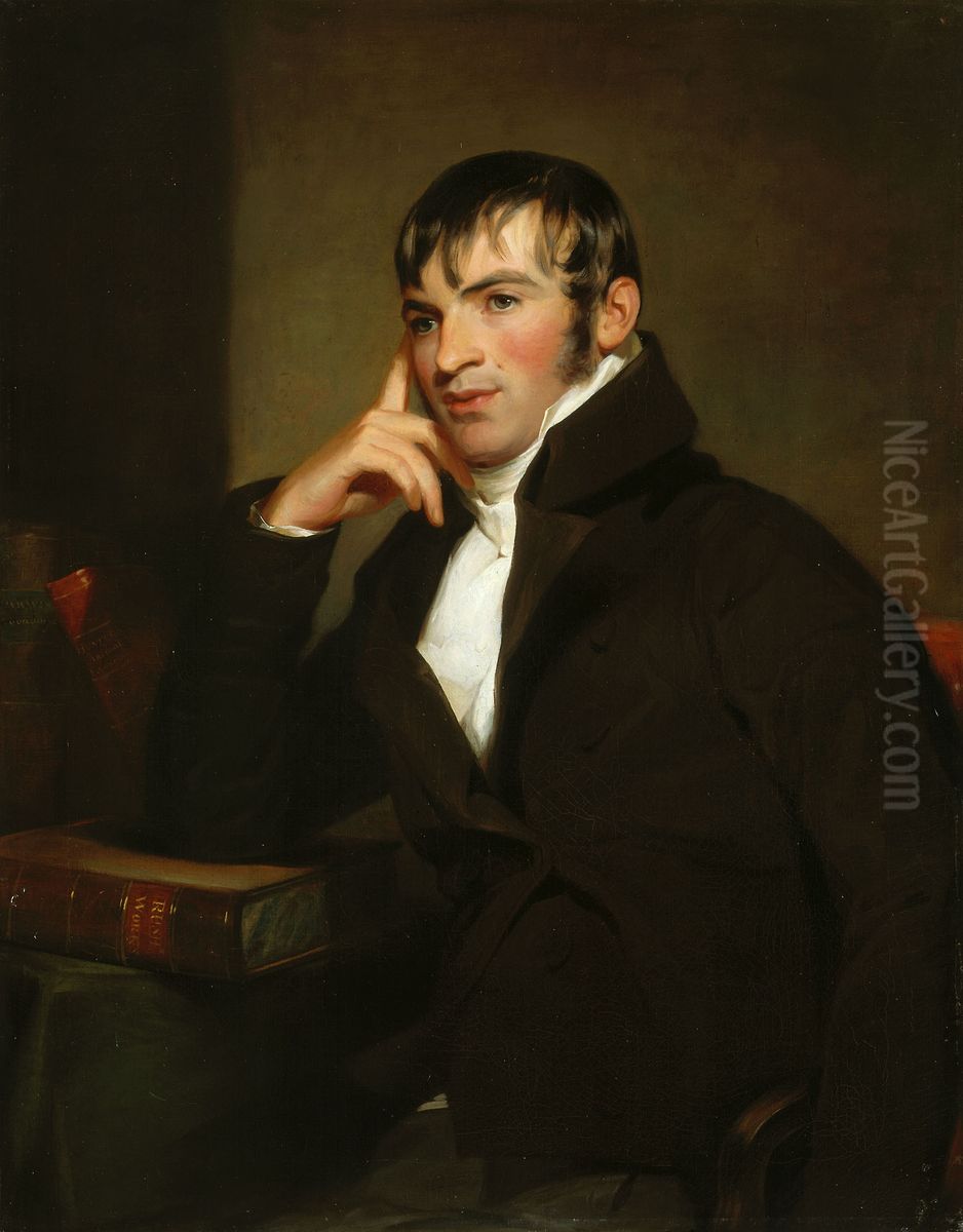 Dr. Joseph Klapp Oil Painting by Thomas Sully